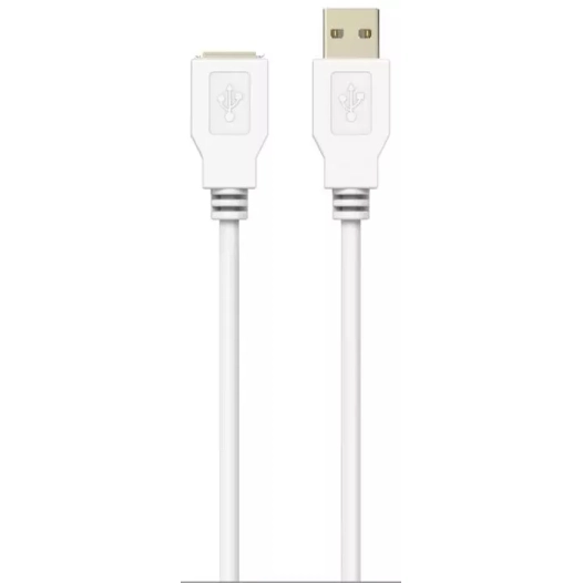 rallonge.usb.2.0.a-a.2m.blc - sinox