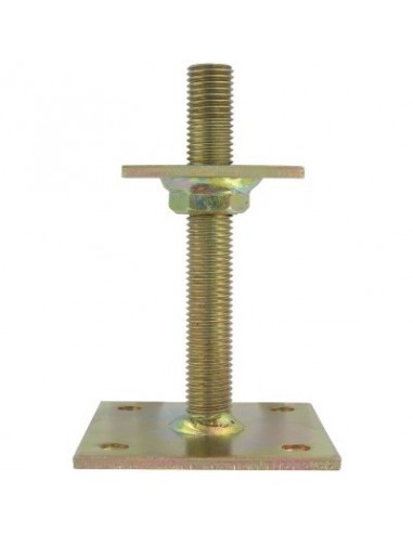 Ancre de poteau Alberts Acier Galvanisé, Fixation Robuste - Alberts