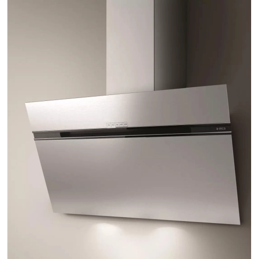 mur.incli.90cm.603m3.65db.b.inox. - elica