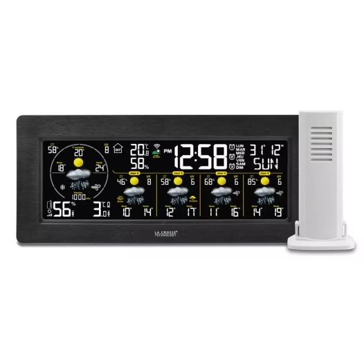 station meteo.wifi.j+4.ecran couleurs. - la crosse technology