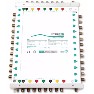 commutateur cascadable 9e/24s.act/p. - fracarro
