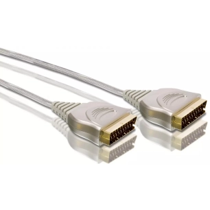 cable peritel qualite or 3m - philips