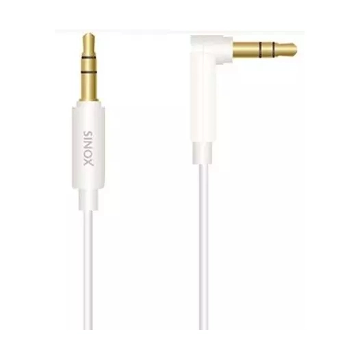 audio 3.5mm m-3.5mm m coude 90deg 1.5m - sinox