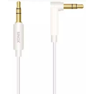 audio 3.5mm m-3.5mm m coude 90deg 1.5m - sinox