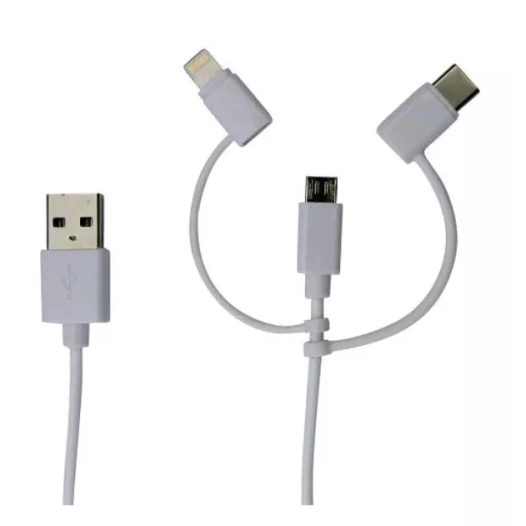 câble usb a/usb-c-micro usb.certifie mfi - sinox