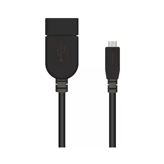 micro usb (m) - usb a (f) otg type 0.20 - sinox