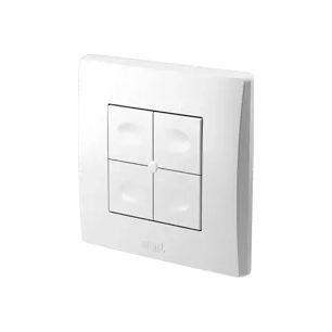 yokis up.commande murale.4 touch.zigbee. - urmet captiv