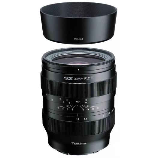 33/1.2 szx mf sony e - tokina