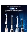 3brossettes io ultimate clean blanc. - oral-b