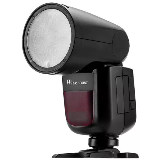 flash tete ronde pour canon - v1 c - godox