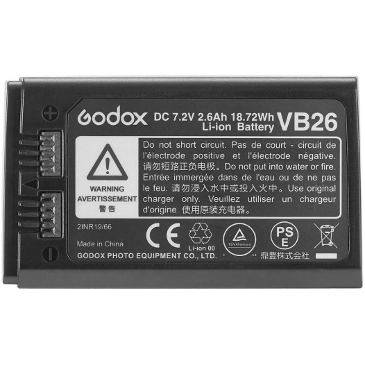 batterie vb26 pour v1 v860iii mf-r76 - godox