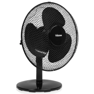 table.diam30cm.40w.3vit.pivotant.noir. - tristar