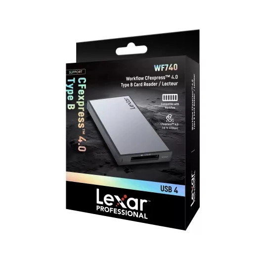 lecteur workflow pro cfexpress b usb 4 - lexar