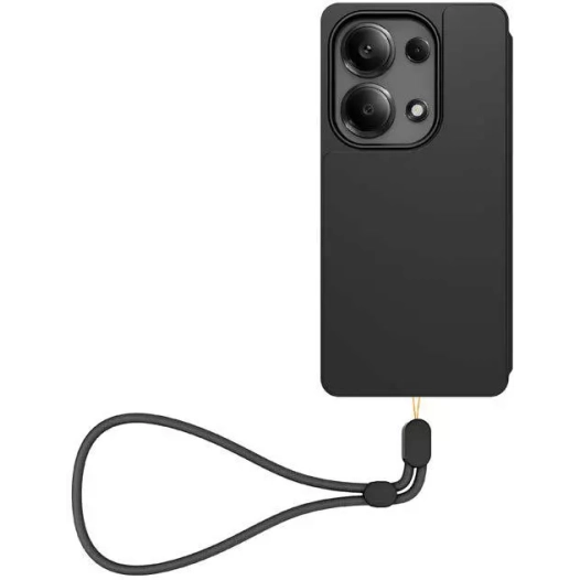 etui folio + dragonne redmi note 13 4g - xiaomi