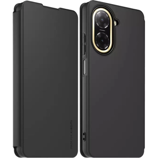 etui folio noir + dragonne redmi a5 - xiaomi