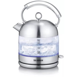 1,7l.2400w.elec.arret auto.inox/verre. - severin