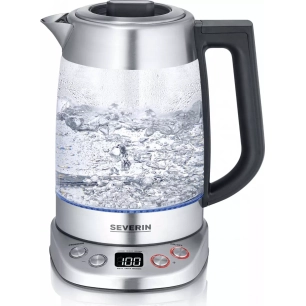 eau/the.1,7l.3000w.filtre.verre/inox. - severin