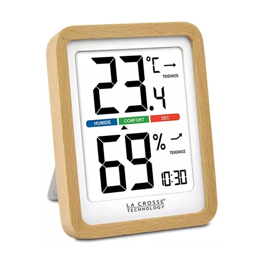 station.thermo/hygro.mini/maxi.bois. - la crosse technology