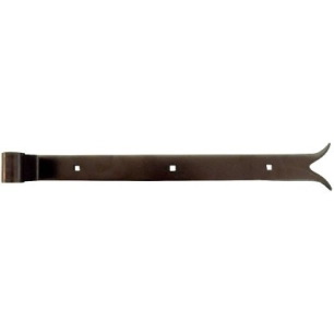 Penture queue de carpe coudée vg gond 14 - fer 35 x 5 mm 40
