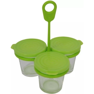 set de 3 verrines p/cuiseur vap. - seb international service