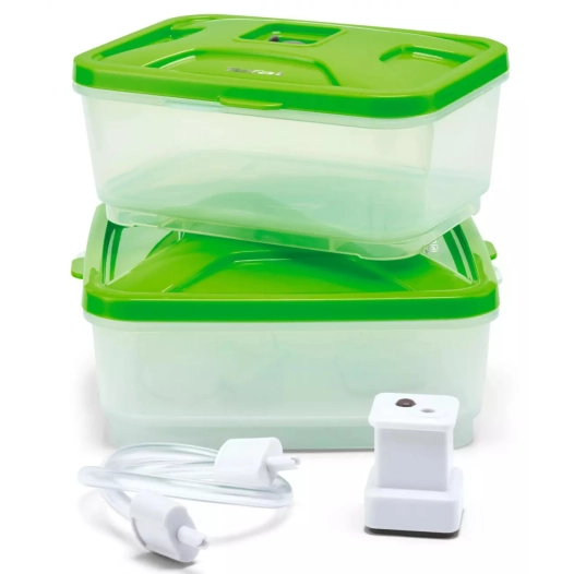 kit 2boites repas / vacupack. - tefal