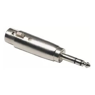 adapt xlr femelle.3p/jack 6,35.stereo. - rondson