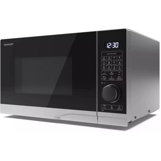 25l.900w.14pr.convec.minut.led.silver. - sharp