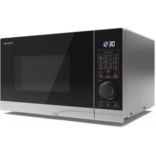 25l.900w.14pr.convec.minut.led.silver. - sharp