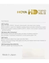 filtre uv hd nano mk ii 55mm - hoya