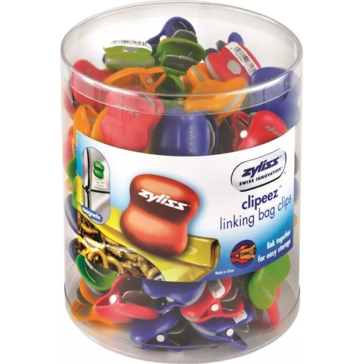 presentoir 100 clips sacs. - zyliss