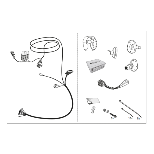 faisceau jaeger 13b jumpy 3/expert 3 ã  partir de 07/16 - jaeger