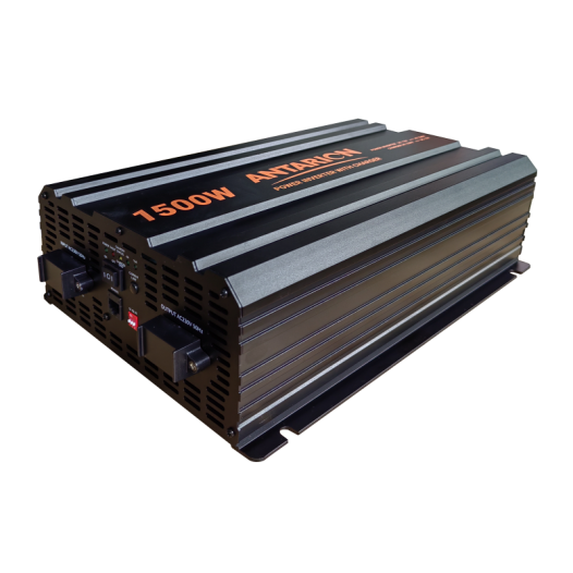 Convertisseur-Chargeur Antarion 1500W Convertisseur 1500W et Chargeur 50A intégré - Antarion bleu