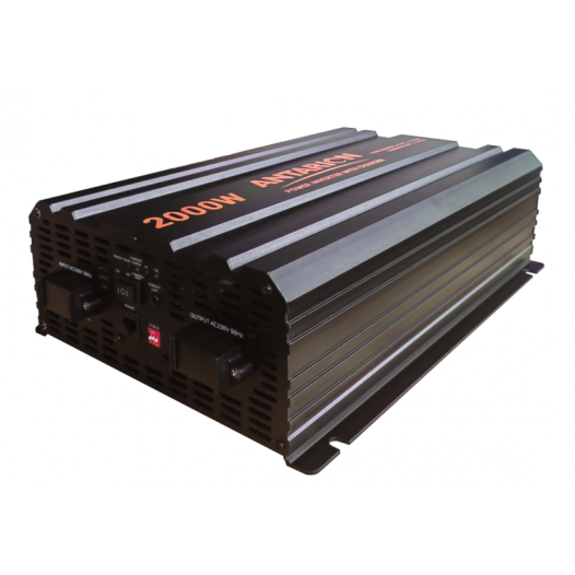 Antarion Convertisseur Chargeur Puissant 2000W et charge rapide 80A - Antarion bleu