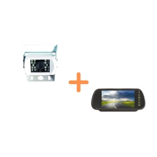 syteme ecran retroviseur hd + camã©ra blanche hd - antarion