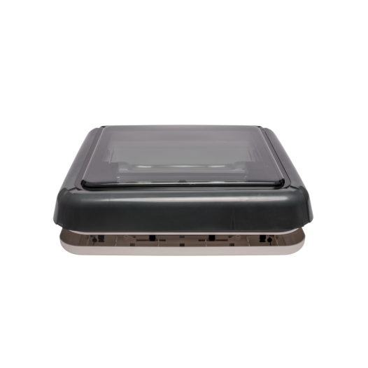 lanterneau antarion 40x40cm double vitrage gris avec ventilation - antarion