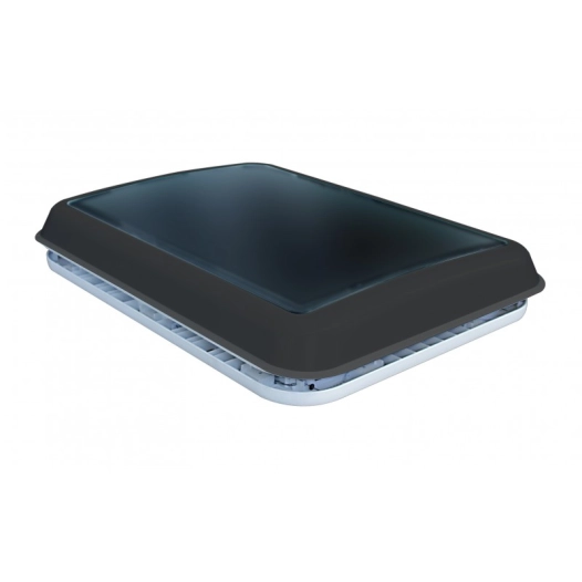 lanterneau antarion 70x50cm gris avec ventilation - antarion