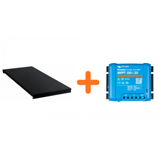 kit all black 220w avec mppt 20a victron - antarion