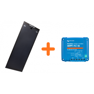 kit aã©ro black 140w avec mppt 10a victron - antarion