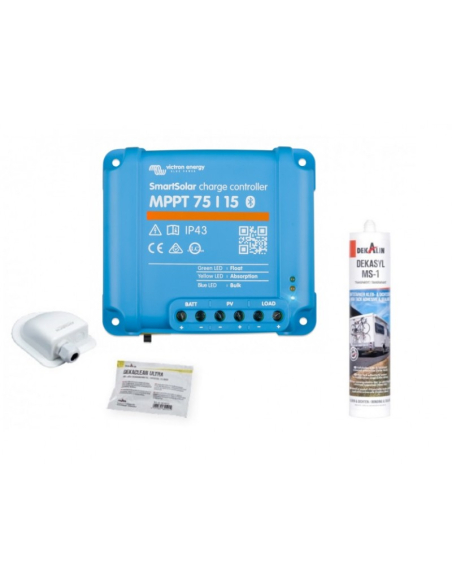 Régulateur MPPT 15A Bluetooth Victron Régulateur solaire MPPT 15A Bluetooth - Victron Energy