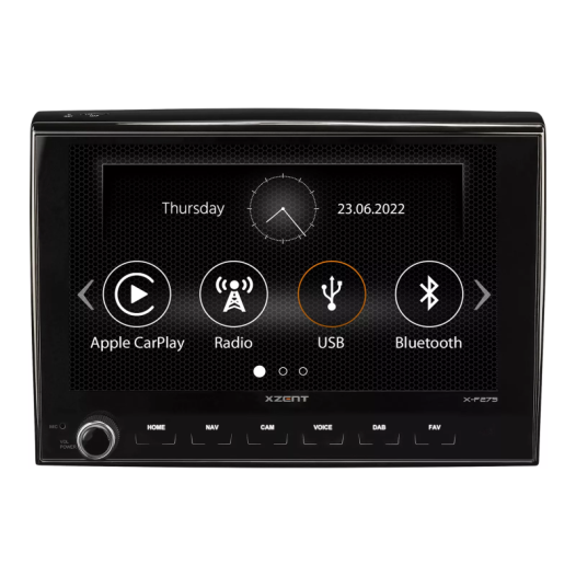 multimã©dia 2-din xzent x-f275 - xzent