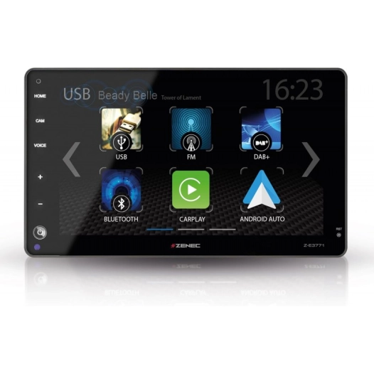 multimã©dia 9'' zenec z-e3771 - zenec