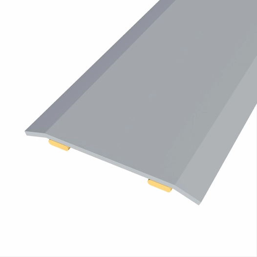 joint d'acier pour même niveau, 40 x 3,5 mm, adhésif, flooring, inox, 166 cm