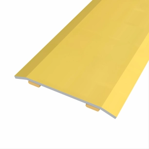 joint d'acier pour même niveau, 40 x 3,5 mm, adhésif, flooring, dorée, 166 cm