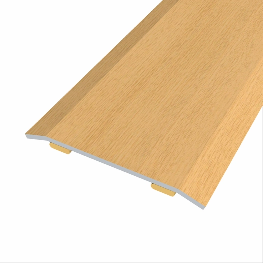 joint d'acier pour même niveau, 40 x 3,5 mm, adhésif, flooring, chêne rustique, 166 cm