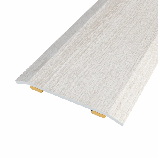 joint d'acier pour même niveau, 40 x 3,5 mm, adhésif, flooring, chêne gris, 166 cm