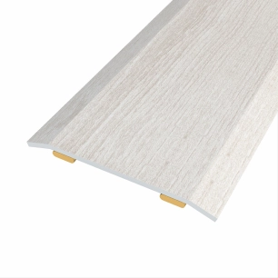 joint d'acier pour même niveau, 40 x 3,5 mm, adhésif, flooring, chêne gris, 166 cm