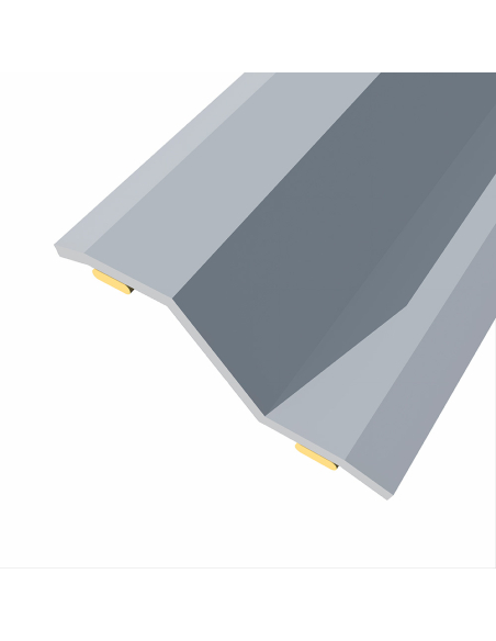 Barre de Seuil Adhésive Inox Ajustement niveau variable 8-14 mm, fixation adhésive - BAGLINOX