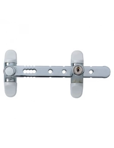 Entrebailleur de fenêtre airlock anti-intrusion à clé