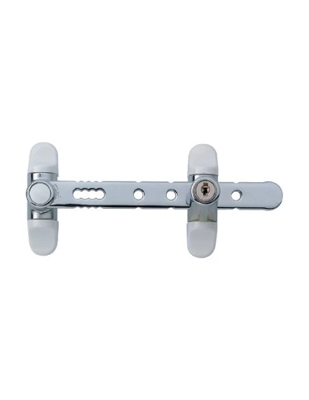 Entrebailleur de fenêtre airlock anti-intrusion à clé