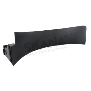 façade avant en plastique noir pour tondeuses modèles es464, esl460. origine stiga.